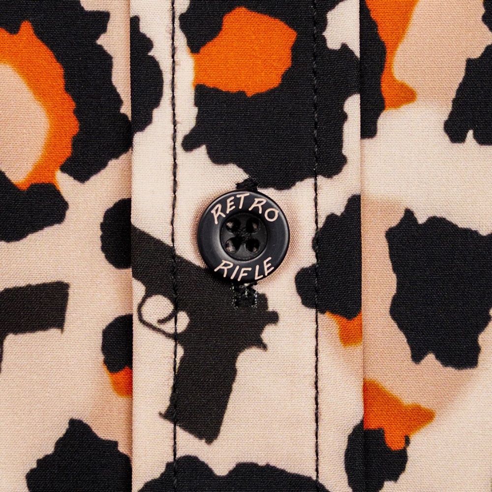 Retro Rifle Leopard Button Down - Picture 4 of 4